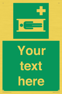 Custom Stretcher Sign